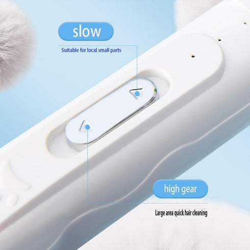 Cat Clippers for Matted Hair Local Hair Trimmer,2 Speed Low Noise Cat Hair Trimmer with White and Urple Lights Suitable for Pet Hair Trimming Such...
