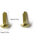 LGEGE 200 Pcs Gold Tone Color Mini Metal Round Brads Craft DIY Paper Fasteners Scrapbooking Decoration Embellishment...