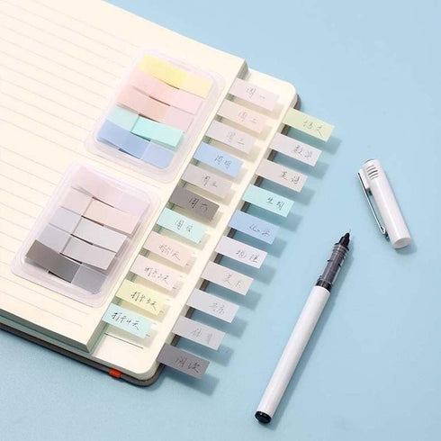 100 Pcs Grey Sticky Index Tabs,Notes Flags Writable and Repositionable File Tabs Flags for Pages or Book Markers,Reading Notes,Classify File Self-...