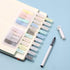 100 Pcs Grey Sticky Index Tabs,Notes Flags Writable and Repositionable File Tabs Flags for Pages or Book Markers,Reading Notes,Classify File Self-...
