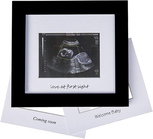 IHEIPYE Baby Sonogram Photo Frame - 1st Ultrasound Picture Frame - Idea Gift for Expecting Parents,Baby Shower, Gender Reveal Party,Baby Nursery D...