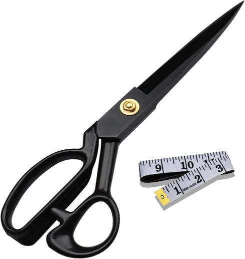 Premium Fabric Scissors Heavy Duty, Sharp All Purpose Scissors For Office Craft Sewing Embroidery, Professional dressmakers Shears...
