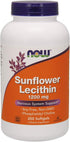 Sunflower Lecithin 1200 mg Soy-Free, Non-GMO - 200 Softgels...