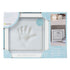 Pearhead Babyprints Clay Keepsake Frame, Newborn Baby Handprint Kit, New Parents Gift, White...