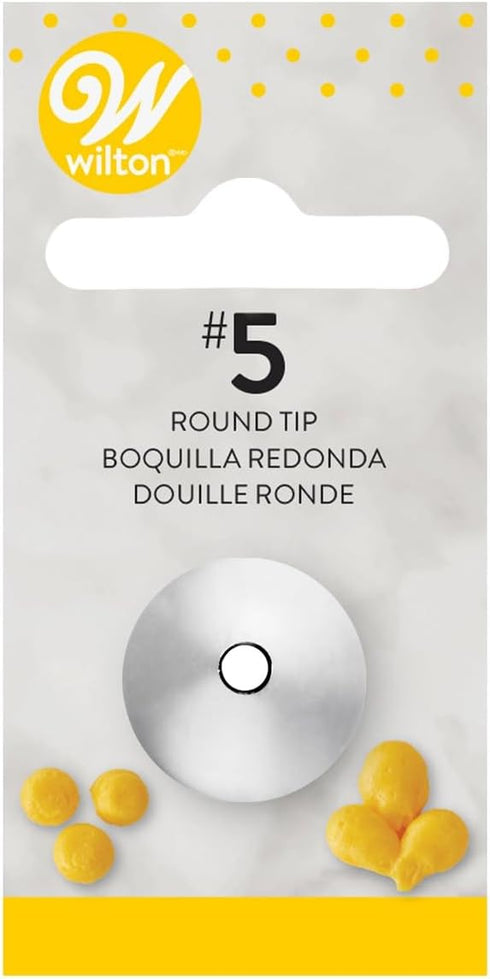 Wilton Decorating Tip, No.5 Round...