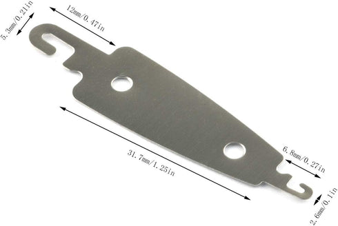 E-outstanding Needle Threader 30PCS Stainless Steel Cross Stitch Needle-Threading Hand Sewing Embroidery Craft Tools for Large Eye Needles...