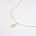 VRIUA Dainty Necklace for Women, Leaf Gold Necklace 14K Gold Plated Simple Gold Necklace Diamond Necklaces for Women Trendy Gold Necklace Jewelry...