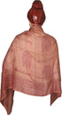 KVRINTEXX OM AUM Krishna Buddha Ganesha Shiva yoga spiritual auspicious Pooja Hindu Religious Indian prayer scarf...