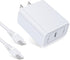 Galaxy S24 Ultra/S23+ Charger,20W USB C Charging Block for Google Pixel Fold,8 Pro,7 Pro,7a,6 Pro,8;USB Type-C Brick with 6FT Type C Cable for Sam...