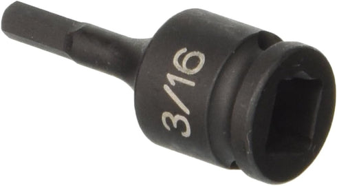 Grey Pneumatic (1906F) 3/8" Drive x 3/16" Hex Driver Socket...