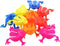 10 Pcs Multicolor ABS Jumping Frog , Frog Action Colorful Bounce Fidget , Creative Stress Reliever Educational ,Small in Size and Light in Weight,...