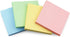 Sticky Notes 3x3 Self-Stick Notes Bright Colors Sticky Notes 4 Pads 100 Sheets/Pad (Pastel)...