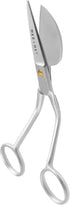 Applique Pelican Duckbill Blade 5.8 Inch - Double Bent Curved Offset Handle Scissors with Pouch Sleeve for Embroidery, Fabric, Thread, Knitting, S...