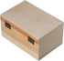 Unfinished Wooden Box,5.9x3.9x3.1In Storage Box with Hinged Lid,Crafts DIY Box for Jewelry Home Deocration...