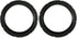 Fielect 10 Inch Black Notch Speaker Rubber Edge Surround Rings Replacement Parts for Speaker Repair or DIY 2pcs...