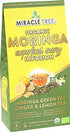 Miracle Tree's Moringa Energy Tea - Green Tea with Ginger & Lemon | Super Caffeinated Blend | Healthy Coffee Alternative, Perfect for Focus | Orga...