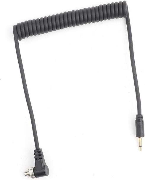 2.5mm to Male Flash PC Sync Cable, for Linking Many Kinds of Cameras and Flash Triggers...