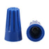 Baomain Wire connector P2 22-16 AWG x3 Twist-On Easy Screw On Cap 300V Max Voltage Blue Pack of 100...