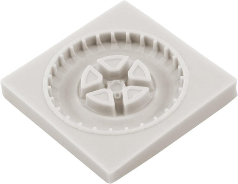 3D Round Tire Fondant Mold Truck Wheel Silicone Mold For Cake Decorating Cupcake Topper Chocolate Gum Paste Polymer Clay Set Of 1...