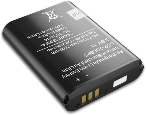 LCLEBM [Upgraded 1800mAh SCP-70LBPS Battery, (New Version) Replacement Battery for Kyocera Cadence 4G LTE S2720 Verizon Flip Phone SCP70LBPS...