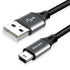 AGVEE 2 Pack 3ft Replacement for Garmin Nuvi GPS Charger Data Cable Gpsmap Charging Cord, TI-84 Plus/CE/C Silver, Blue Yeti USB Microphone/Pro Mic...