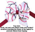 Paw Prints Ribbon for Crafts Grosgrain Ribbon for Gift Wrapping, Cheer Bows (10yd-(2x5yd) 7/8" White Paw, Navy)...