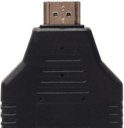 SaiDian 1Pcs HDMI 1 in 2 Converter 1080P Male to Dual HDMI Female DVD Audio Splitter Adapter HD Conversion Plug...