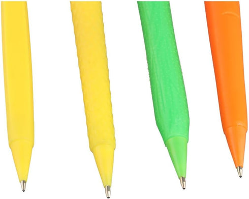 4Pcs Cartoon Mechanical Pencils Carrot Pineapple Cucumber Banana Shaped Pencils Decorative Drawing Painting Pencil with Lead Refills...