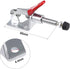 uxcell Toggle Clamp 45kg 99lbs Holding Capacity 16.7mm Stroke Push Pull Action Hand Tool BRH-301-AM 2Pcs...