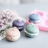 6-Cavity 3D Macaron Hamburger Silicone Mold for Fondant, Cake/Cupcake Decorating, Baking, Gum Paste, Chocolate, Candy, Polymer clay, Mini Soap, Ba...