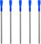 DUNBONG Black and Blue Ink Pen Refills Replacement Metal Ballpoint Refill 3.2 in for Big Diamond or Crystal Pen and Stylus Pens Pack of 5 (Blue).....