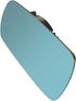DNA Motoring OEM-MG-0372 3B1857521AA OE Style Left Side Heated Mirror Blue Glass Compatible with 99-06 Volkswagen Golf / 06 GTI / 99-05 Jetta / 98...