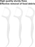 Travel Dental Floss Picks Professional Teeth Cleaning Tool Portable Flosser Dispenser with Toothpicks Includes 2 Storage Cases(20Pcs)...