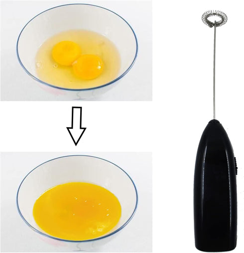Multi-Purpose Hand Blender, Immersion Electric Milk Frother, 304 Stainless Steel Blender Stick, Handheld Electric Handle Egg Beater Coffee Juice M...