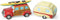RV Camper Woody Kayak Salt & Pepper Shaker S/P...