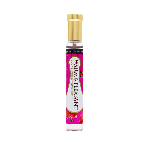 Esha Body & Hair Perfume Mist - Eau de Parfum for Women - Infused with Betaine - Sweet Strawberrys, Nectarine with Golden Amber, Vanilla, and Cara...