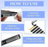 iPhone Speaker Dust Protector Stickers Set, Phone Speaker Protector Net with Cleaning Kit for Mobile Speaker Dust Protector Anti Dust Plug (24 Pie...