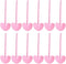100pcs Disposable Plastic Spoons Heavy Duty Plastic Cutlery Smalll Teaspoons Tasting/Serving Dessert Spoons for Catering, Parties, Dinners, Weddin...