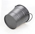 Food Container Small Containers Black Metal Ice Container for Bar Basket Mini Tinplate Bucket Portable Ice Bucket French Fry Bucket Dipping Sauce ...