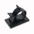 25 Pack Adjustable Cable Tie Clips Adhesive Wire Clips Nylon Wire Clamps for Car, Home and Office, Black...
