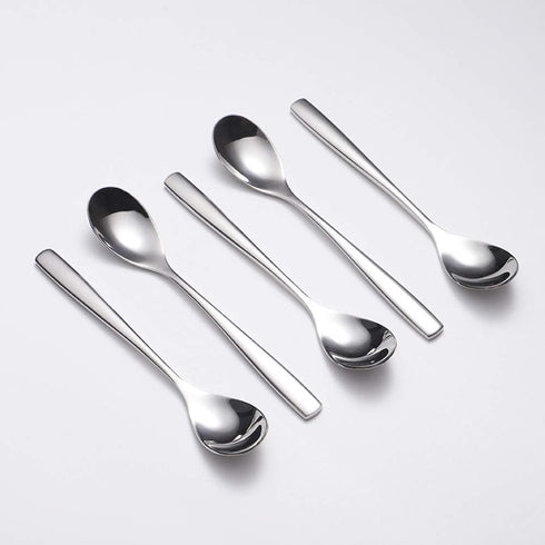 6.1"Small Dessert Spoons, Yogurt Spoons,Coffee Spoons,Espresso Spoons,Ice Cream Spoons,18/8 (SUS 304) Stainless Steel spoons for Coffee,ice cream,...
