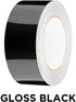 2 in x 25 FT Gloss Black Vinyl Wrap Kit Sticker Decal for Black Out Chrome Remove Window Trim Door Trim Self-Adhesive Air Release Waterproof and S...