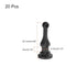 uxcell Case Fan Mount Screws Silicone Reducing Noise Vibration Mounting Pin Rivet, 9mm x 22.7mm for PC Chassis Cooling Fans 20 Pcs...