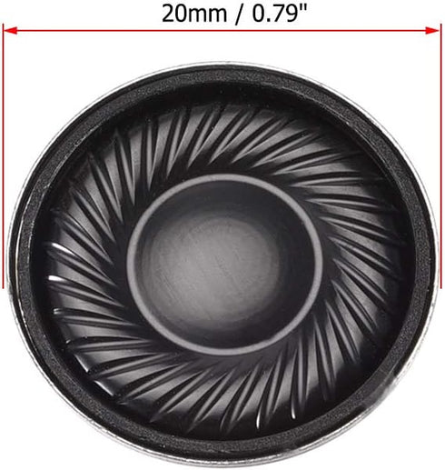 uxcell 1W 8 Ohm Micro Internal Speaker Magnet Loudspeaker 20mm Dia 6pcs...
