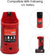 DSANKE USB Power Source for Milwaukee M12 48-59-1201 49-24-2310 USB Charging Adapter 10.8V/12V Heated Jacket Power Source Li-ion Battery Power Sou...