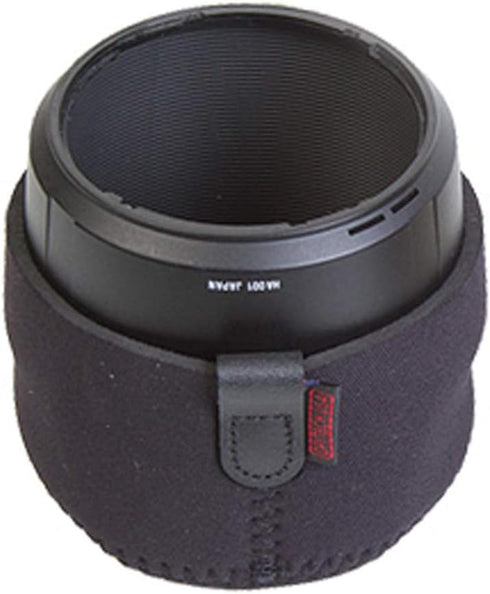 OP/Tech USA Hood Hat – Universal Lens Cap for DSLR & Digital Cameras | Neoprene Camera Lens Hood, Soft Cap for Camera Lens & Protection - XXXL (Bl...