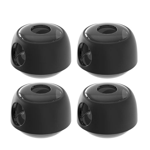 EUDEMON 4 Pack Updated Door Knob Cover Baby Safety Door Lock Childproof Safety Cover Door Handle Cover for Kids Safety (Clear-Black)...