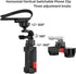SOH Car Sun Visor Mount, Car Sun Visor Phone Holder with Adjustable Long Arm, Universal Phone Clip for iPhone 15 Pro Max/14/13 Pro/Max/Mini/Samsun...