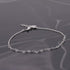 Sterling Silver Jewelry - Rhodium Plated 925 Stamp - Interlinked Multi Open Heart Anklet - Stylish Beautifully Designed for Women - 9" Long + 1" E...