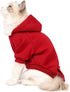 Pack of 3 Dog Hoodies Warm Dog Clothes Sweaters with Hat Stretchy Dog Clothes Soft Pet Winter Clothes Knitwear Dog Sweater Warm Hoodies Simple Dog...